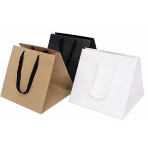 Wide Gusset Gift Bag Medium Kraft 12-1/2x12x12" 50/cs