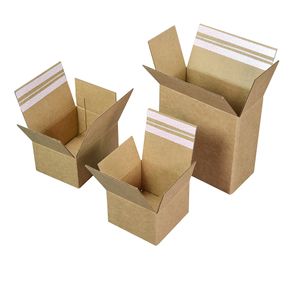 Mailer 7x7x5 Kraft 200# B Autobottom Self Seal 25/900