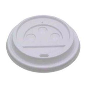 Lid Paper Hot 10oz-20oz Dome White 1000/cs