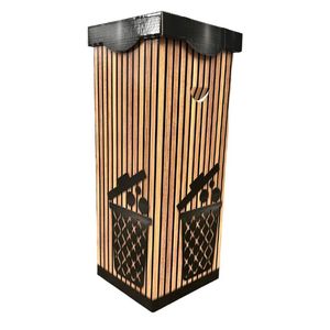Large Bin, Wood Garbage 16-1/2 x 16-1/2 x 35 pack of 25