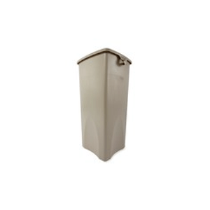 Container 23 gal Square Beige