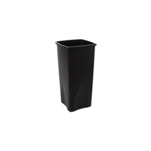 Container 23 gal Square Black