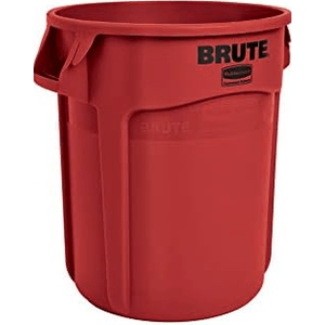 Garbage Container 32 gal Red