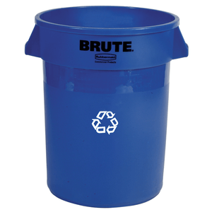 Garbage Container 32 gal Blue Recycle