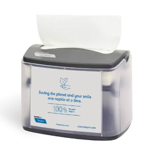 Dispenser Tabletop Interfold Napkin Grey