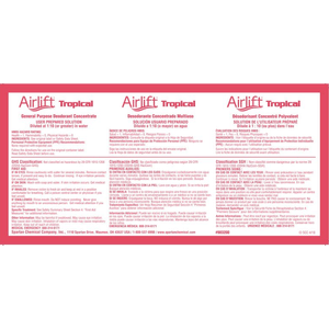 Spartan COG Tropical Airlift Label