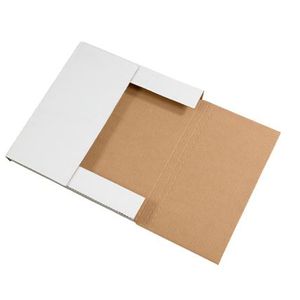 White Easy Fold Mailer 32B 12-1/2x12-1/2x1" 50/bndl Multi Depth 1/2, 1"