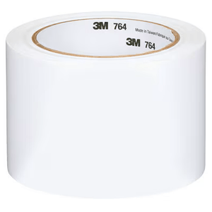 Tape 764 Vinyl General Purpose White 72mm x 33m 12rls/cs