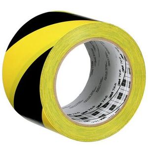 Tape 766 3M Safety Stripe 72mmx33m Black/Yellow 12rls/cs