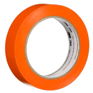Tape 764 Vinyl General Purpose Orange 24mm x 33m 36/cs