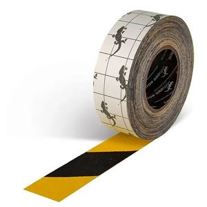 Floor Tape Anti-Slip 2"x60' Gator Grip Grit Hazard Yellow/Black