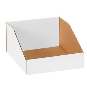 Bin Box 8x9x4-1/2" 32B White 50/bndl