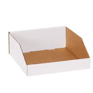 Bin Box 12x12x4-1/2" 32B White 50/bndl