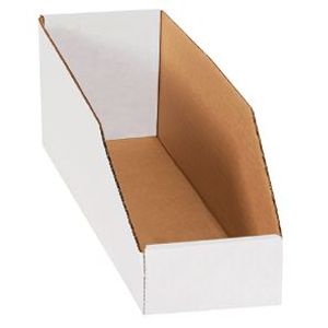 Bin Box 4x15x4-1/2" 32B White 50/bndl