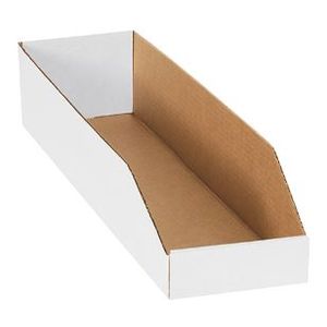 Bin Box 6x24x4-1/2" 32B White 50/bndl