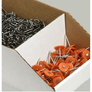 Bin Box Divider 4" 32B White 100/cs