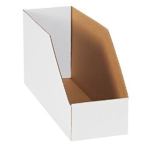 Bin Box Jumbo 6x18x10" 32B White 25/bndl