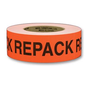 Labels Repack 3x5" 500/rl Orange