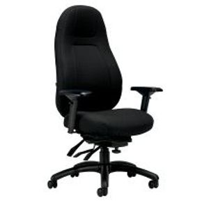 Chair Basics Obusforme Elite Multi-Tilter, High Back, Black Fabric