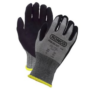 Glove Foam Nitrile Palm Coated 18G HPPE/Nylon Large CL4 6pr/bg