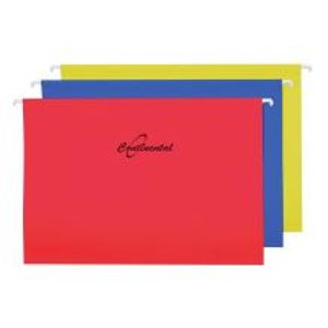 Hanging Folders Letter Assorted Colours 25/bx