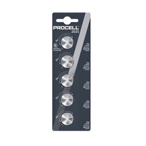 Battery Duracell Lithium 2025 3V 5/pk