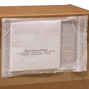 Bags Courier Reclosable Press-On 2 Mil 6x6" 1000/cs