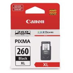 Inkjet Cartridge Canon Pixma PG260 Black XL