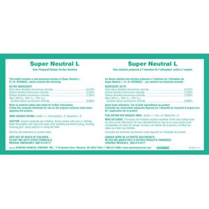 Spartan Super Neutral L10 Label