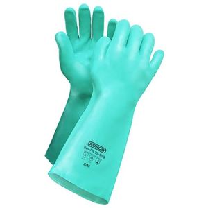 Gloves Nitrile Unlined 18" Sol-Fit Large 22 Mil 6pr/bg