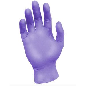Gloves Nitrile Blurite Plus Powder Free Medium 4 Mil 100/bx