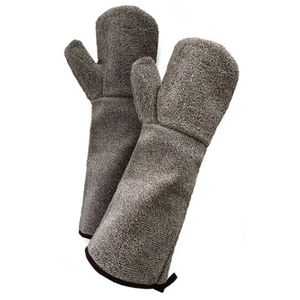 Terry Cloth Oven Mitt 17" Thermo-Guard 6/bg