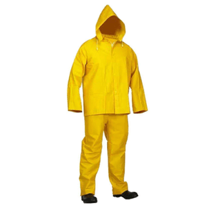 Rainsuit 3-Piece with Fire Resistant Coating Yellow 3X-Large