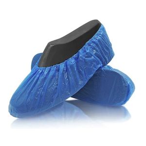 Shoe Covers Polyethylene Blue Large 100/bg