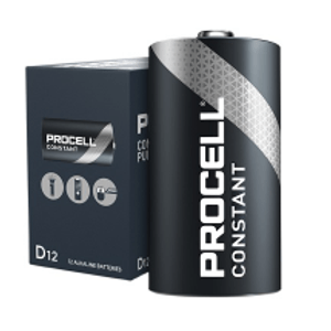 Battery Procell Constant D 12/pk