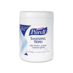 Purell Sanitizing Wipes 270 Count 6/CS